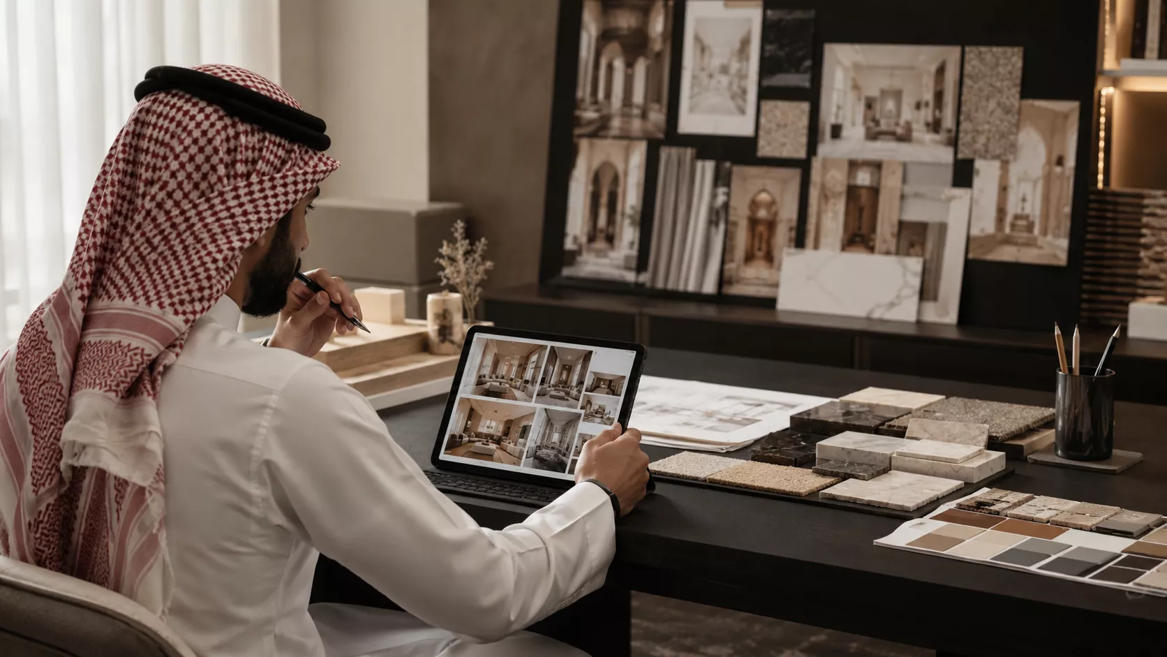 AI-powered architectural design under the supervision of SMD Decoration